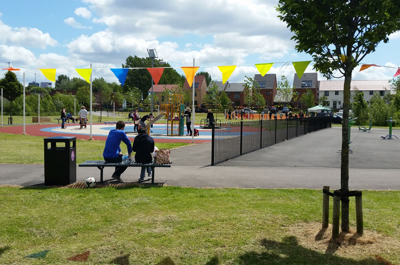 Community Par Project Novus helps fund community park project in Salford