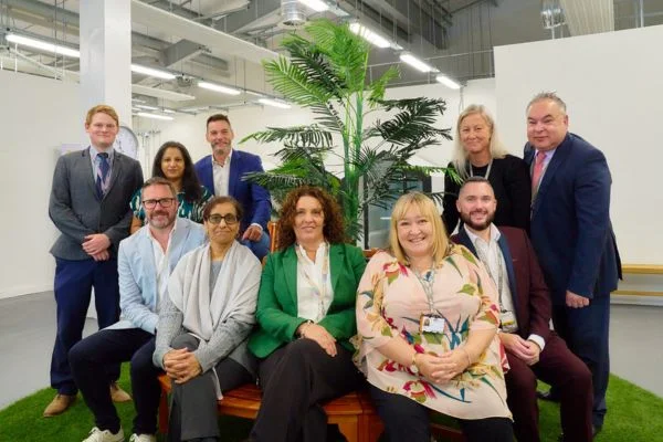 Group photo of Novus staff members