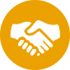 Icon of a handshake