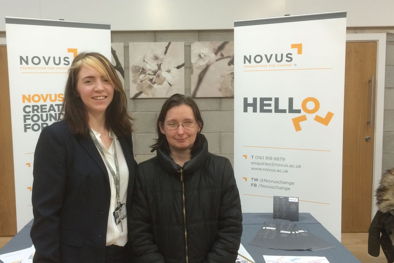 Novus Tutor Victoria Hart with Sarah