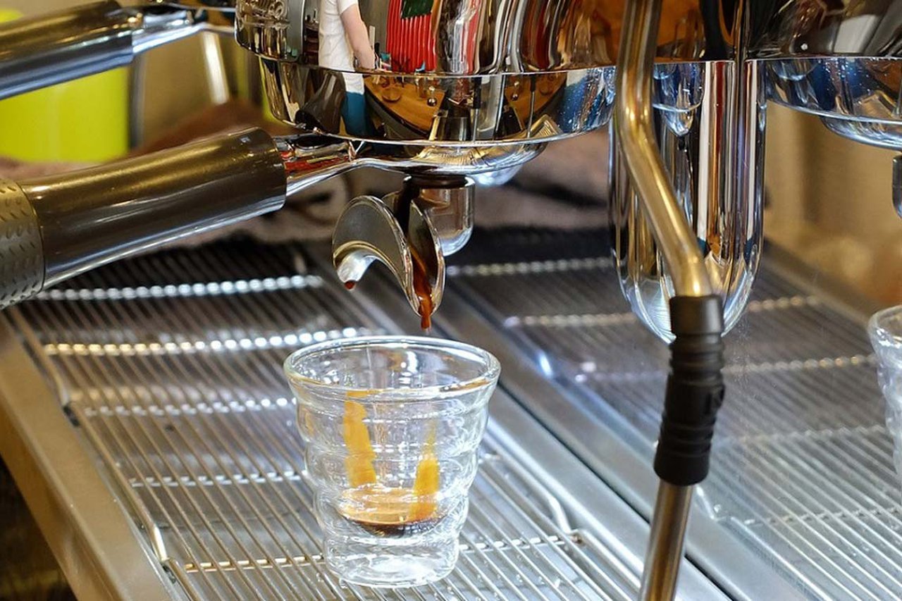 An automated drinks machine