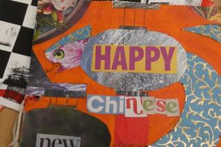 Art work to celebrate the Chinese New Year